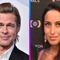 Brad Pitt Cuddles With Girlfriend Ines de Ramon on Beach Stroll
