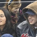 Pete Davidson Goes to Hockey Game With 'Bodies Bodies Bodies' Co-Stars