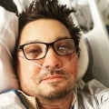 Jeremy Renner Posts Selfie Amid Hospitalization for Snow Plow Accident