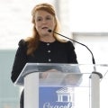 Sarah Ferguson Reads Touching Poem at Lisa Marie's Memorial Service