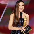 Michelle Yeoh Reflects on 40-Year 'Fight' While Accepting Golden Globe