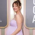 Kaley Cuoco Shows Off Matching Baby Bumps With Body Double on Set