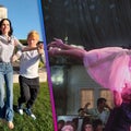 Courteney Cox and Ed Sheeran Attempt 'Dirty Dancing' Lift With Unexpected Ending