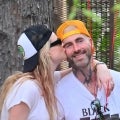 Behati Prinsloo Kisses Adam Levine on His 44th Birthday at Disneyland