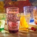 Brighten Up Your Home This Spring with Colorful Glassware at Amazon