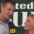 Rob Gronkowski on His PDA With Girlfriend Camille Kostek on ‘Sports Illustrated’ Carpet (Exclusive) 