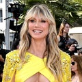 Heidi Klum Suffers Wardrobe Malfunction on Cannes Red Carpet