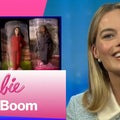 Watch Margot Robbie Become 'News Anchor Barbie' as She Reads Report on Teleprompter