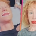 Kathy Griffin Documents Getting Lips Tattooed and Shares the Shocking Results