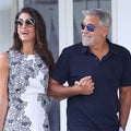 George and Amal Clooney Step Out in Style in Venice, Italy