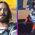 Watch Jared Leto Epically Bungee Jump Onto Music Festival Stage