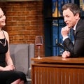 Seth Meyers Reacts to Jennifer Lawrence's Past Crush on Him