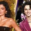 Timothée Chalamet Joins Kylie Jenner at Kardashian Christmas Party