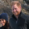 Meghan Markle Excitedly Photographs Prince Harry Skeleton Sledding 