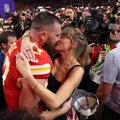 Travis Kelce Blushed During Taylor Swift's 1st Game, Teammate Says