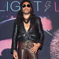 Lenny Kravitz Does Extreme Weight Workout in Leather Pants and Boots