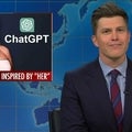 Colin Jost Tricked Into Poking Fun at Wife Scarlett Johansson