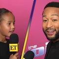 Watch John Legend's Daughter Luna Interview Him at 'The Voice' Finale 