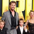 Chris Hemsworth & Elsa Pataky's Twins Make Rare Red Carpet Appearance