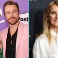 Derek Hough Says Celine Dion Doc Recalled Memories of Wife's Seizure