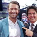 Glen Powell's 'Wingman' Tom Cruise Supports Him at 'Twisters' Event