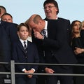 Prince William and Prince George Attend Euro Final Together