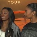 Simone Biles and Jordan Chiles on 'GOAT' Tour and Celeb Support at Paris Olympics (Exclusive)