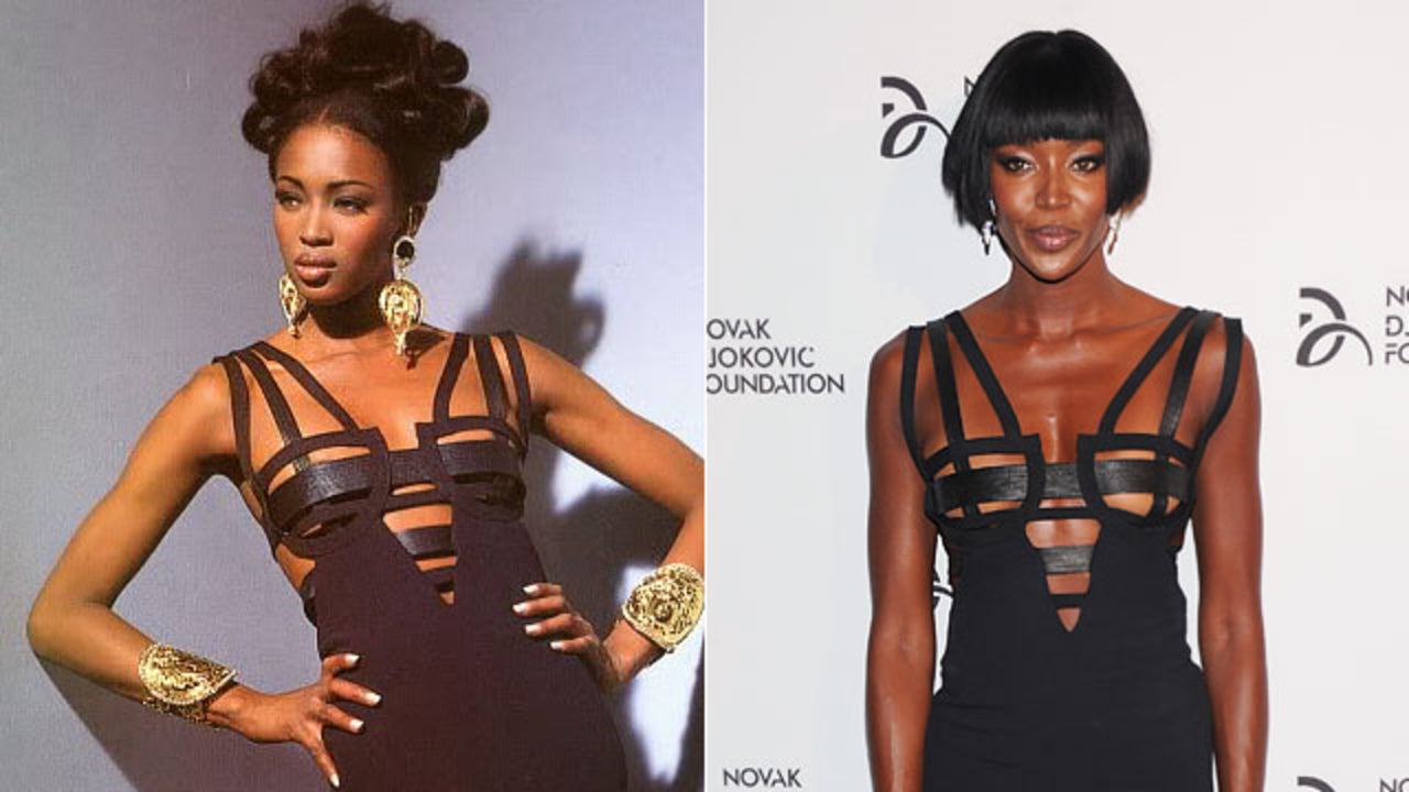 Naomi Rocks Same Versace Dress 21 Years Later | Entertainment