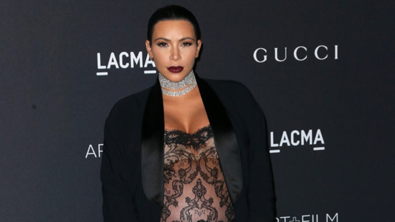 Kim Kardashian Made the Case for Sheer Catsuits on Instagram — Watch Video