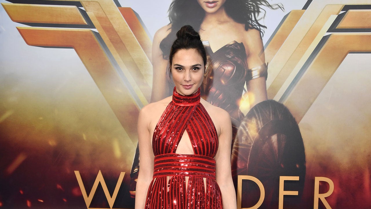 Gal Gadot at Wonder Woman premiere