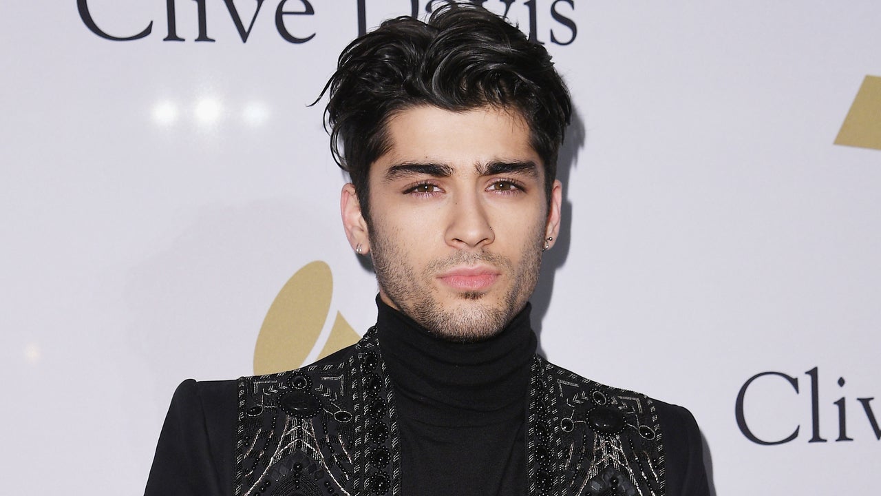 zayn malik clive davis pre-grammys party