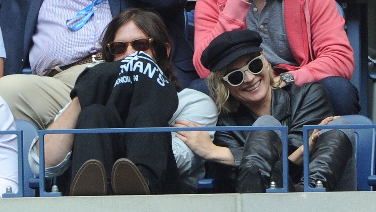 Norman Reedus and Diane Kruger attend men's US Open