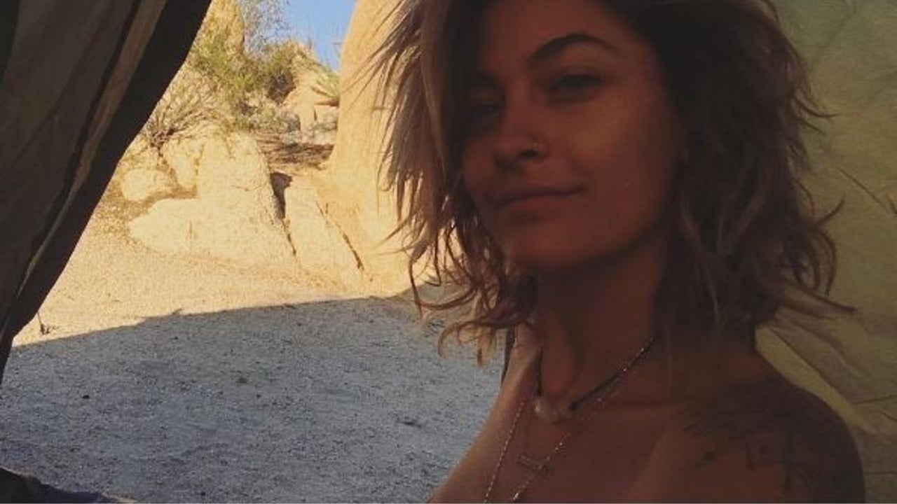 Paris Jackson Topless in the Desert