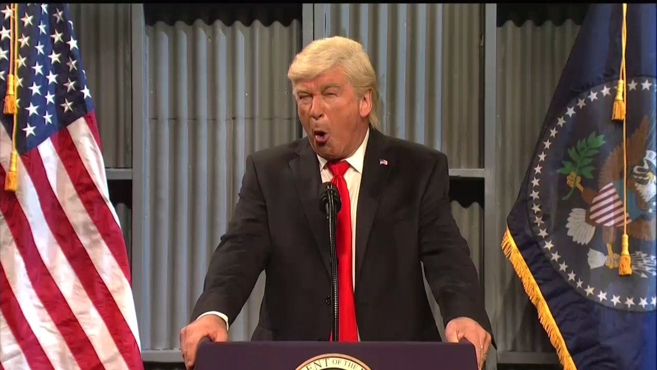 Alec Baldwin as Donald Trump on SNL