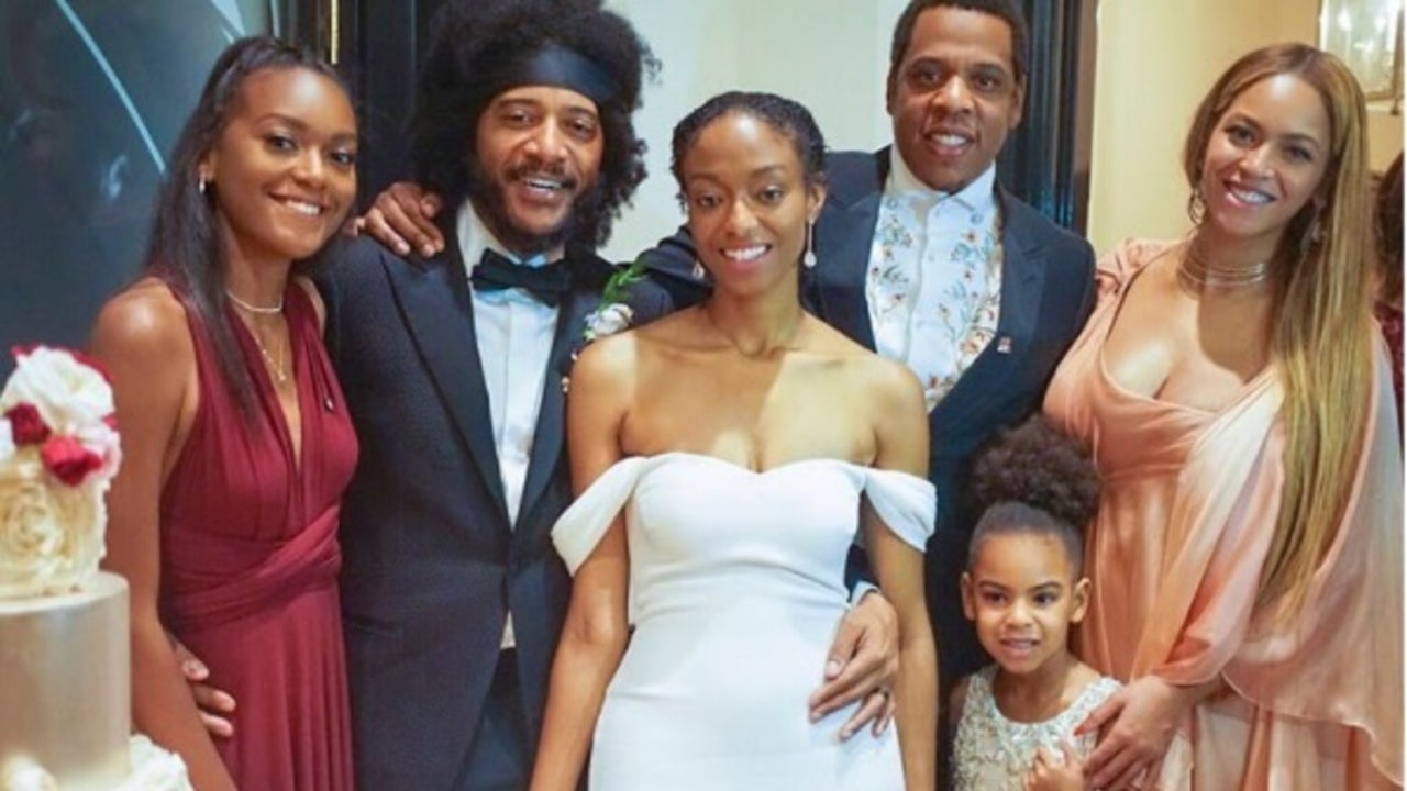 Beyonce, Jay-Z, Blue Ivy attend friend's wedding 10/08/17