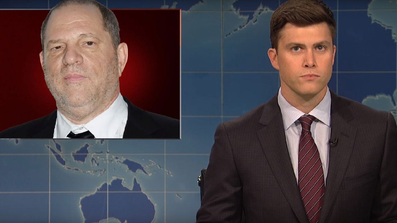 Colin Jost talks about Harvey Weinstein on 'SNL'