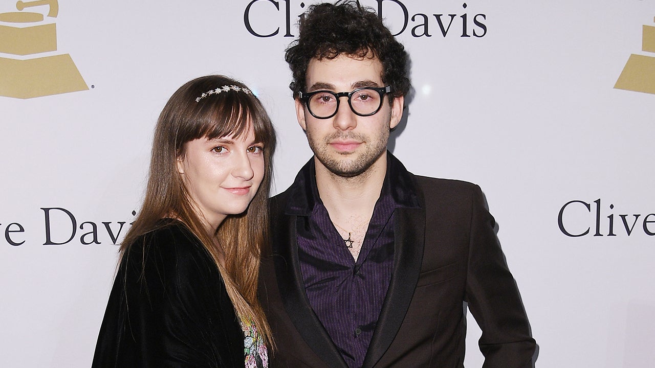 Lena Dunham and Jack Antonoff 