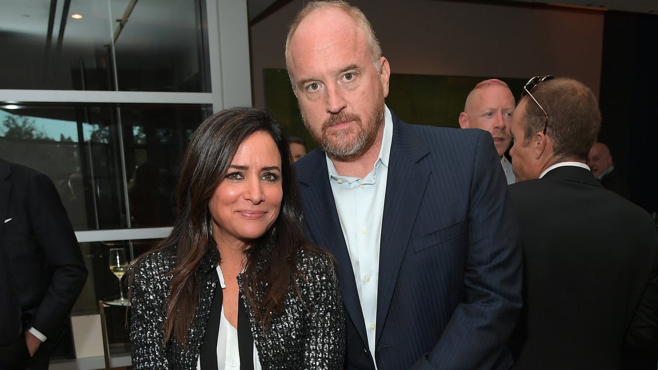 Pamela Adlon and Louis C.K.