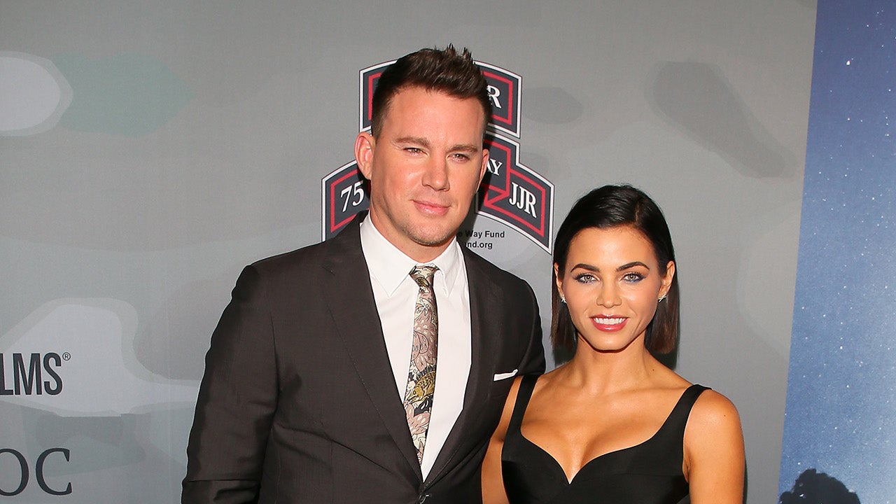 Channing Tatum and Jenna Dewan Tatum at 'War Dogs'