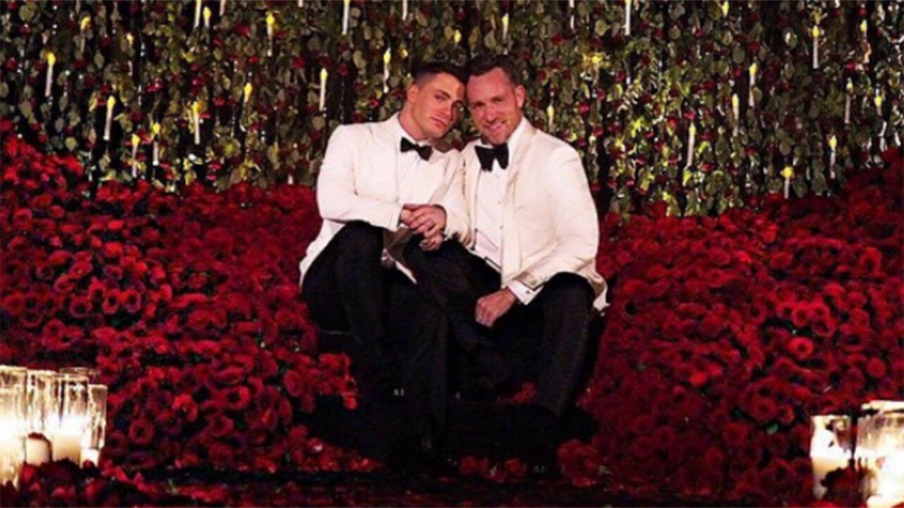 Colton Haynes and Jeff Leatham's wedding