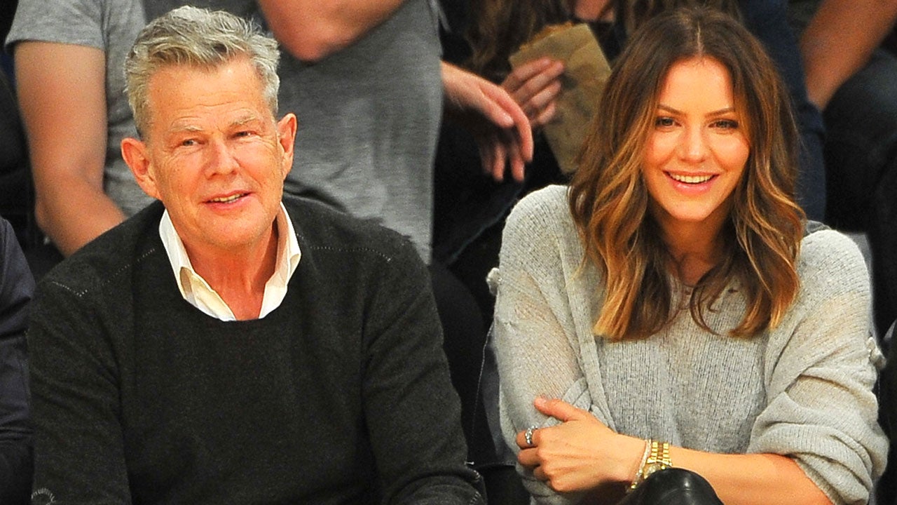 Katharine McPhee and David Foster