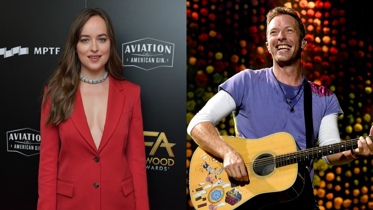 Dakota Johnson and Chris Martin