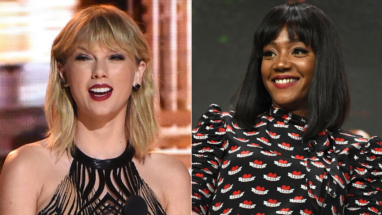 Taylor Swift and Tiffany Haddish