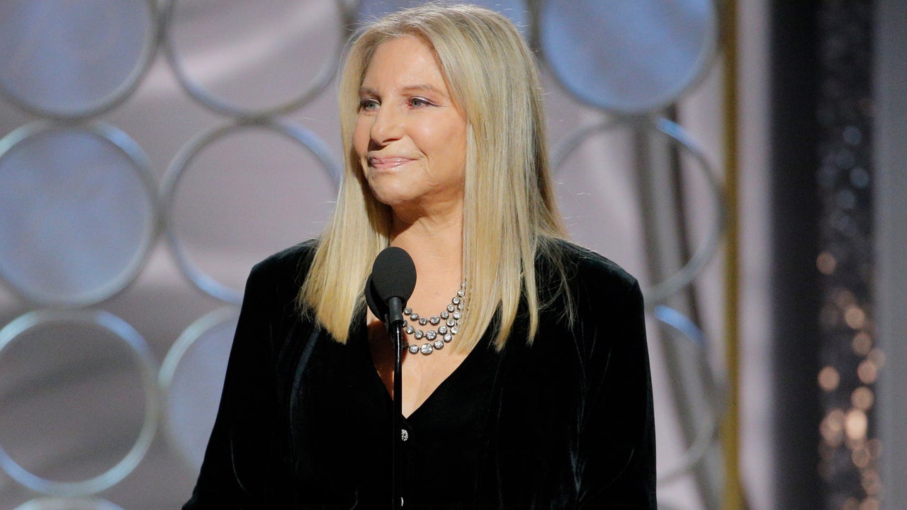 barbra streisand golden globes 2018