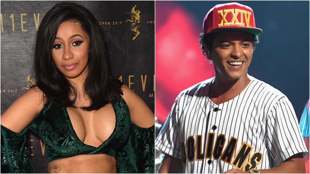 Bruno Mars Cardi B Split