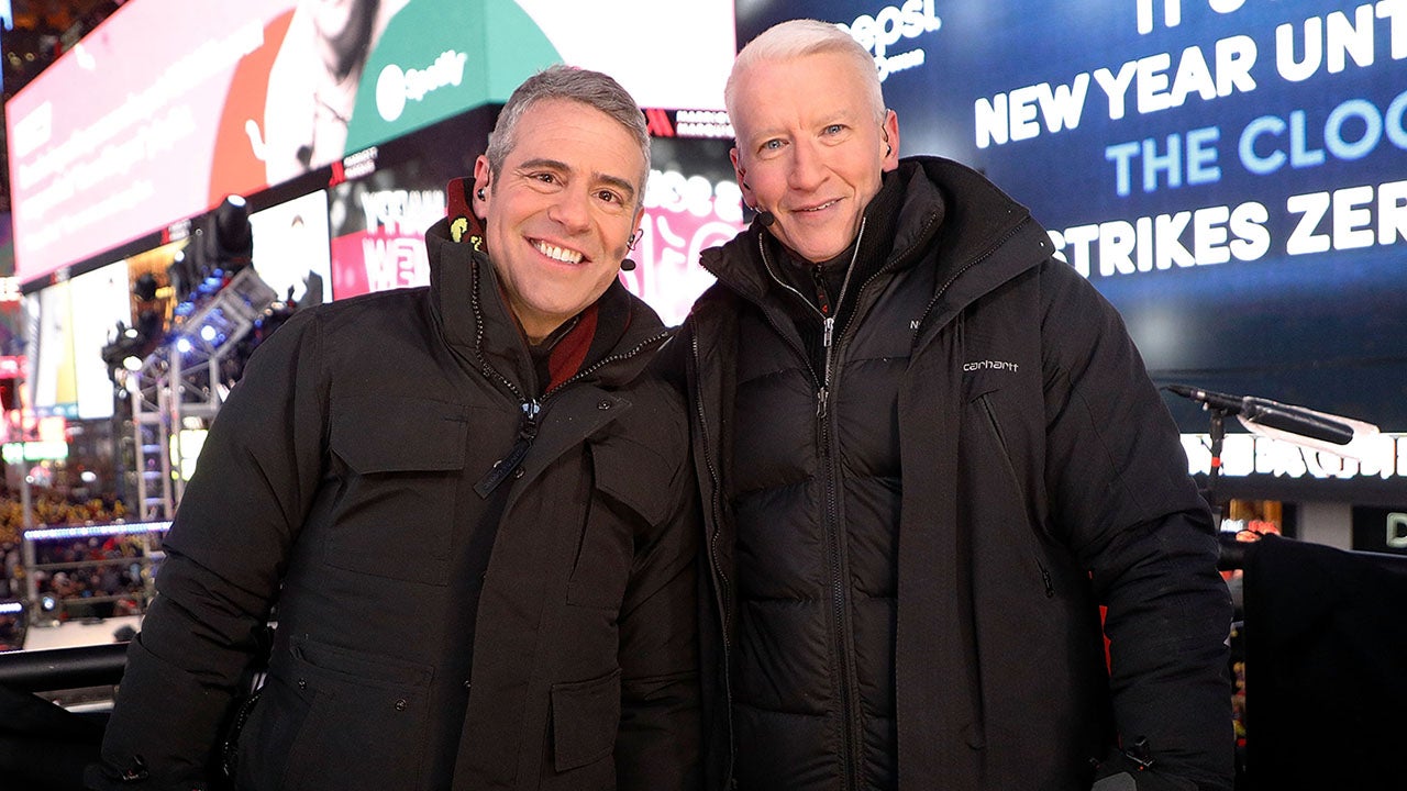 Andy Cohen and Anderson Cooper