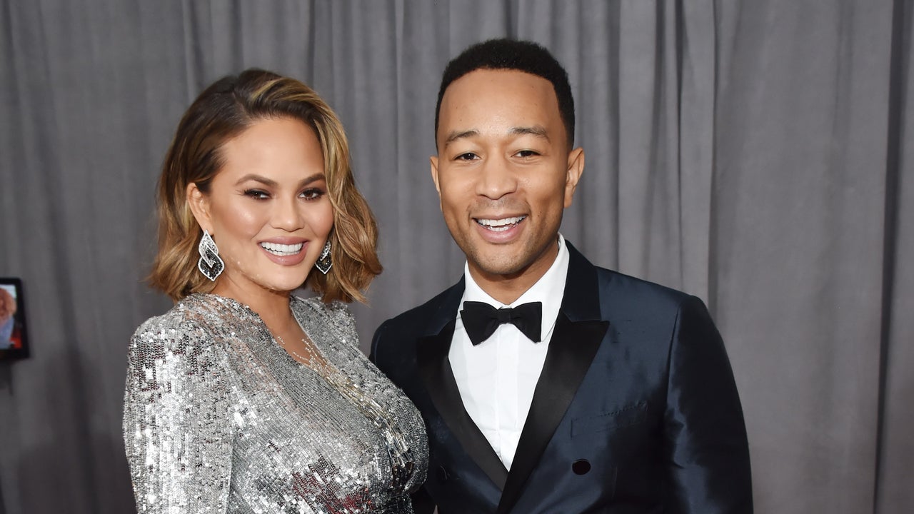 JOhn Legend and Chrissy Teigen 2018 GRAMMY Awards