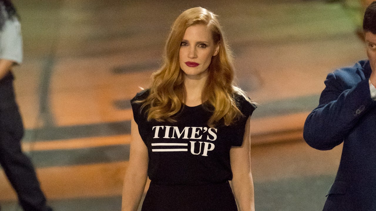 Jessica Chastain Times Up Shirt