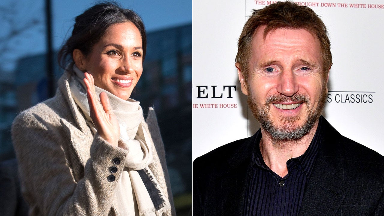 Meghan Markle and Liam Neeson