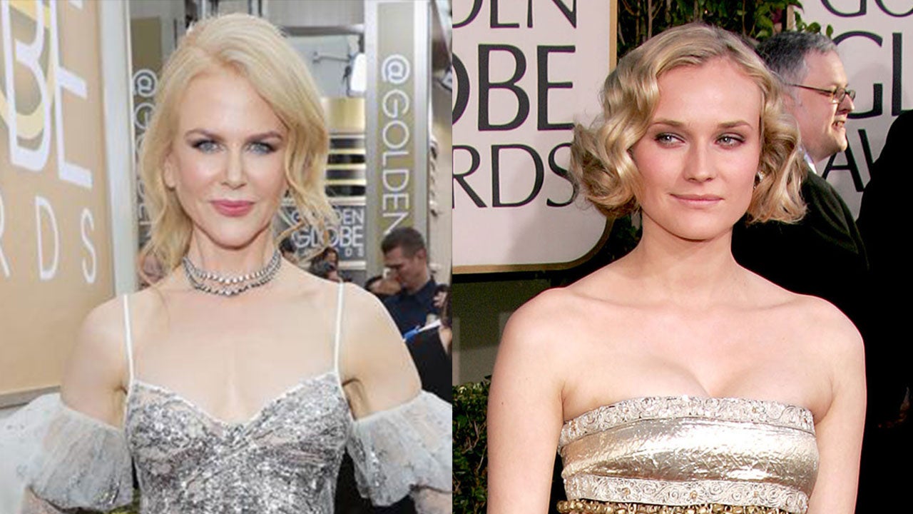 Nicole Kidman and Diane Kruger - Golden Globes